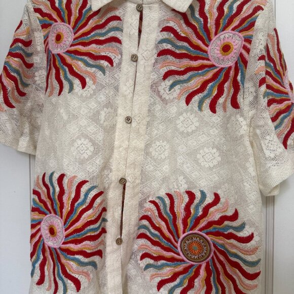 Maaji Cannon Short-Sleeve Buttondown Shirt - Picture 11 of 13